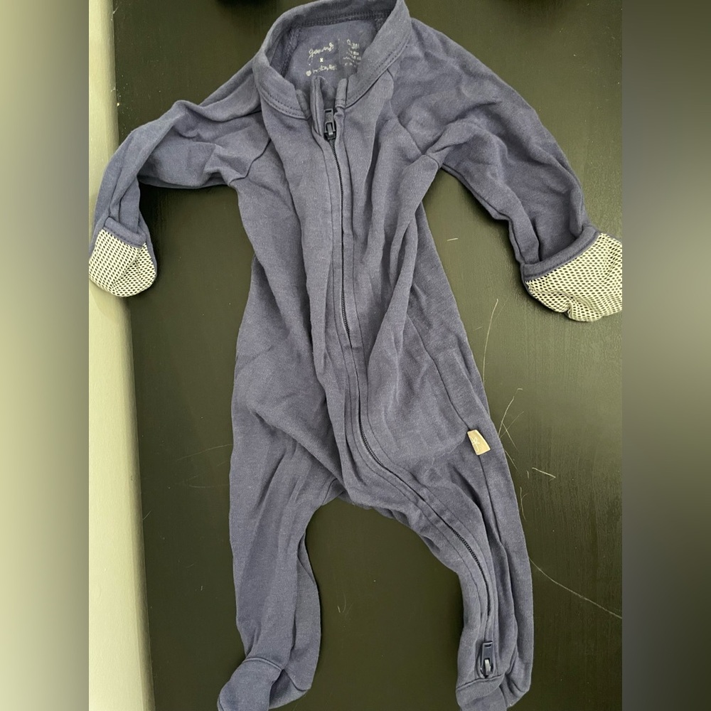 Purple baby pajamas!